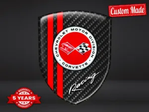 Corvette Decalcomanie Lunotto Auto Corse Pregiate Resistenti